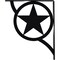 Ekena Millwork Austin Wrought Iron Bracket, (Single center brace), Powder Coated Black 1 1/2"W x 12"D x 15"H BKTM01X12X15SAU - alternate 3